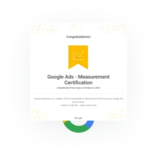 Google Ads Measurement Certified