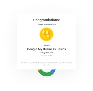 Google My Business Certified