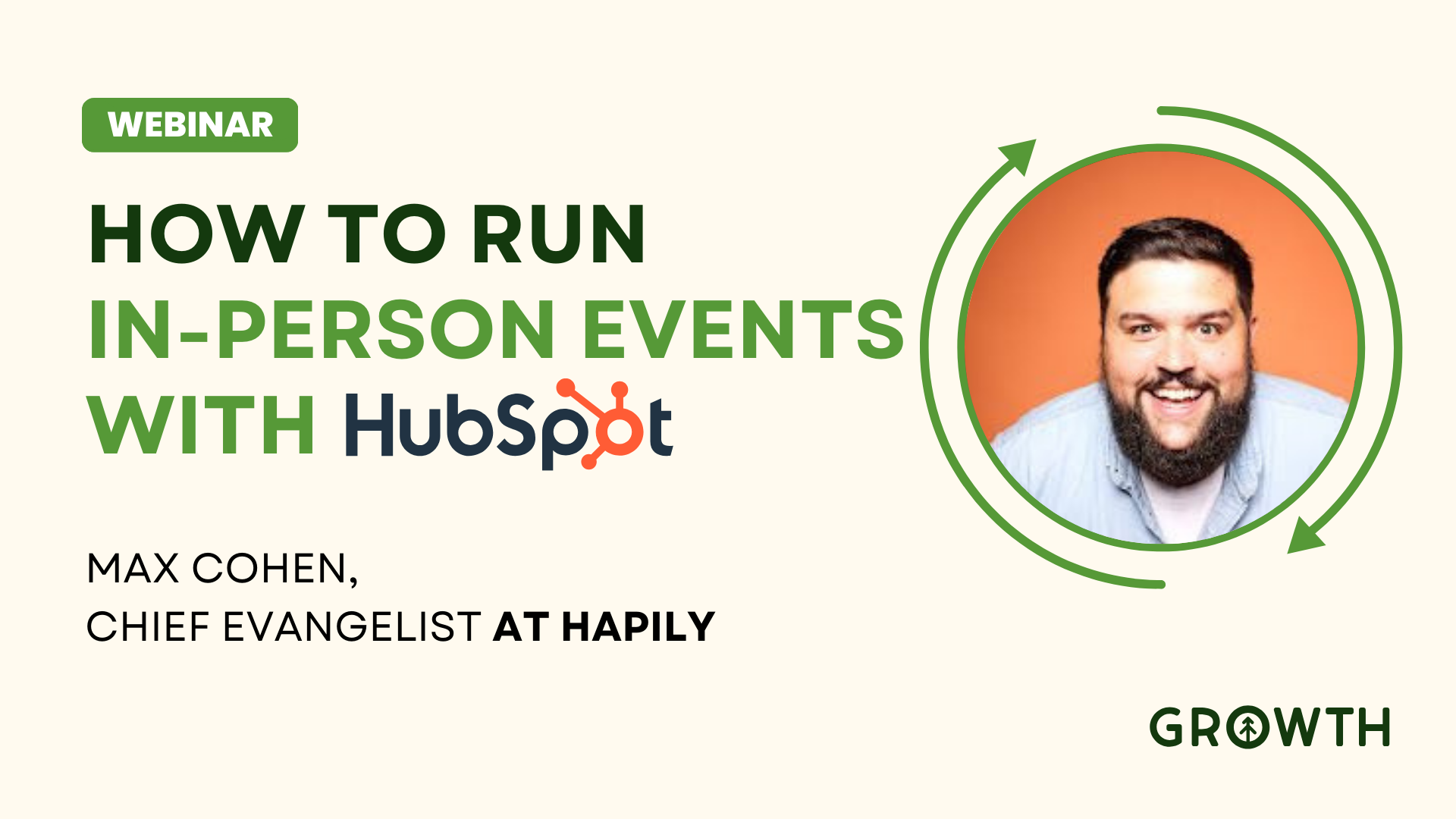 How To Run An In-Person Event On HubSpot