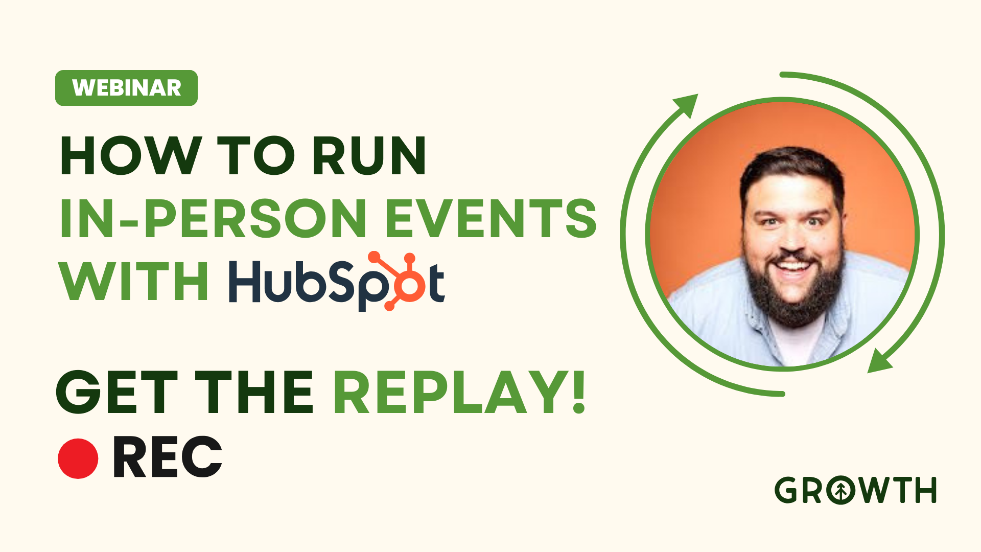 How To Run An In-Person Event On HubSpot